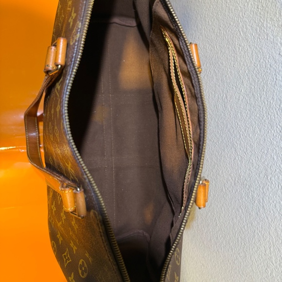 LOUIS VUITTON Monogram Flanerie Travel Tote Large LV Bag 19x13x6 - Picture 8 of 16